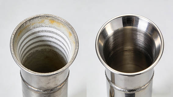 Water treatment system path overview for phosphate applications