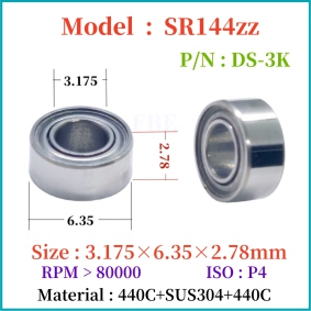 DS-3K dental bearing
