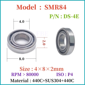 SMR84 dental bearing